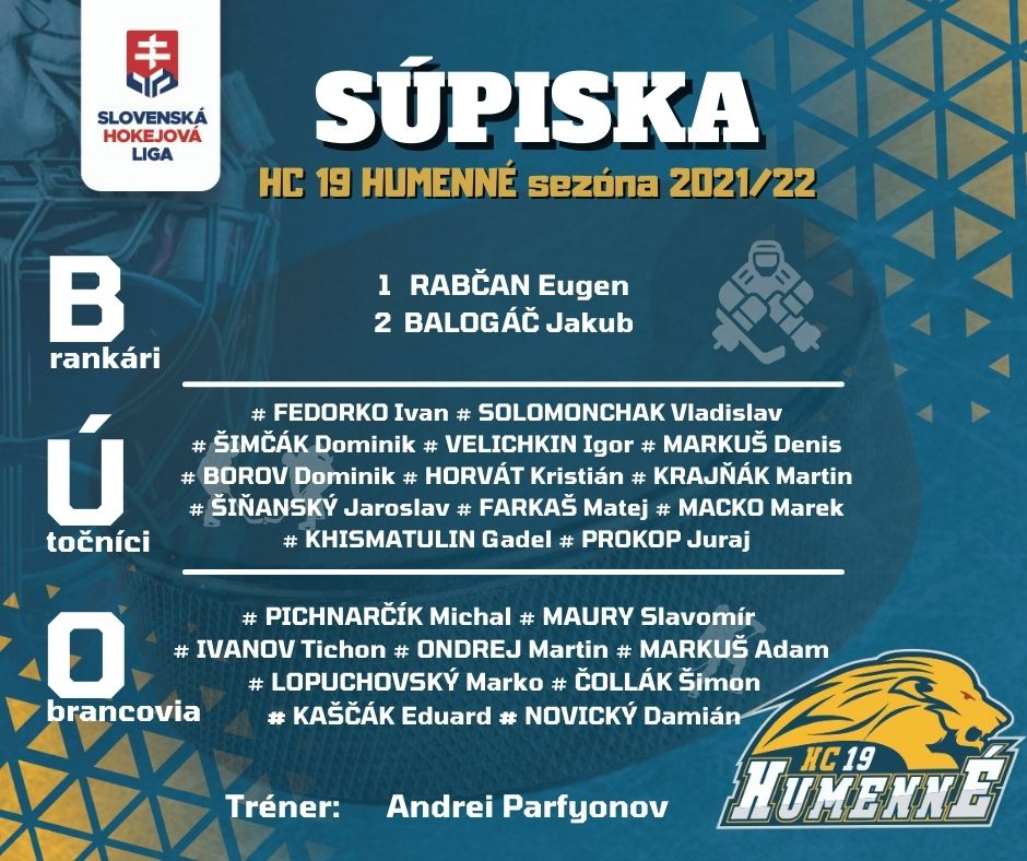 súpiska HC 19